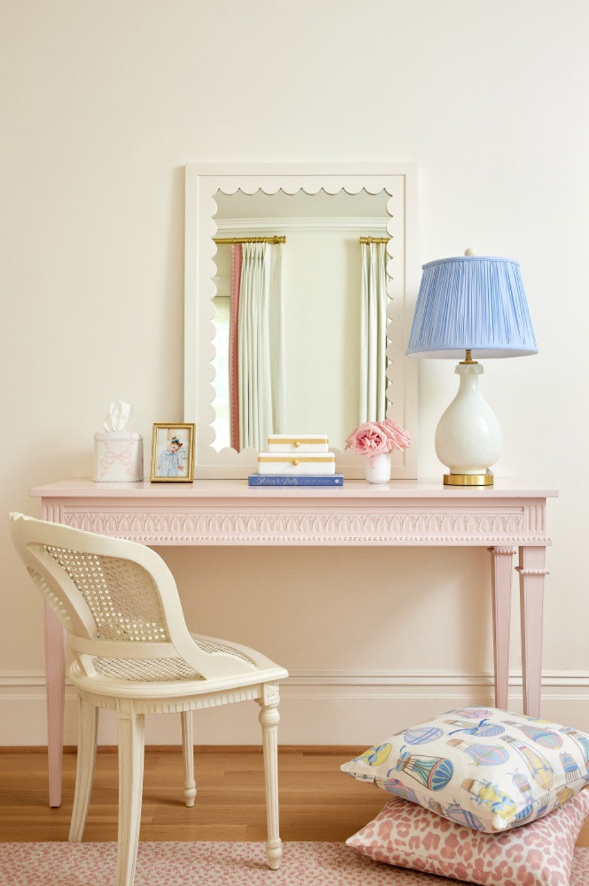 Gigi White Wall Mirror by Caitlin Wilson for Cooper Classics