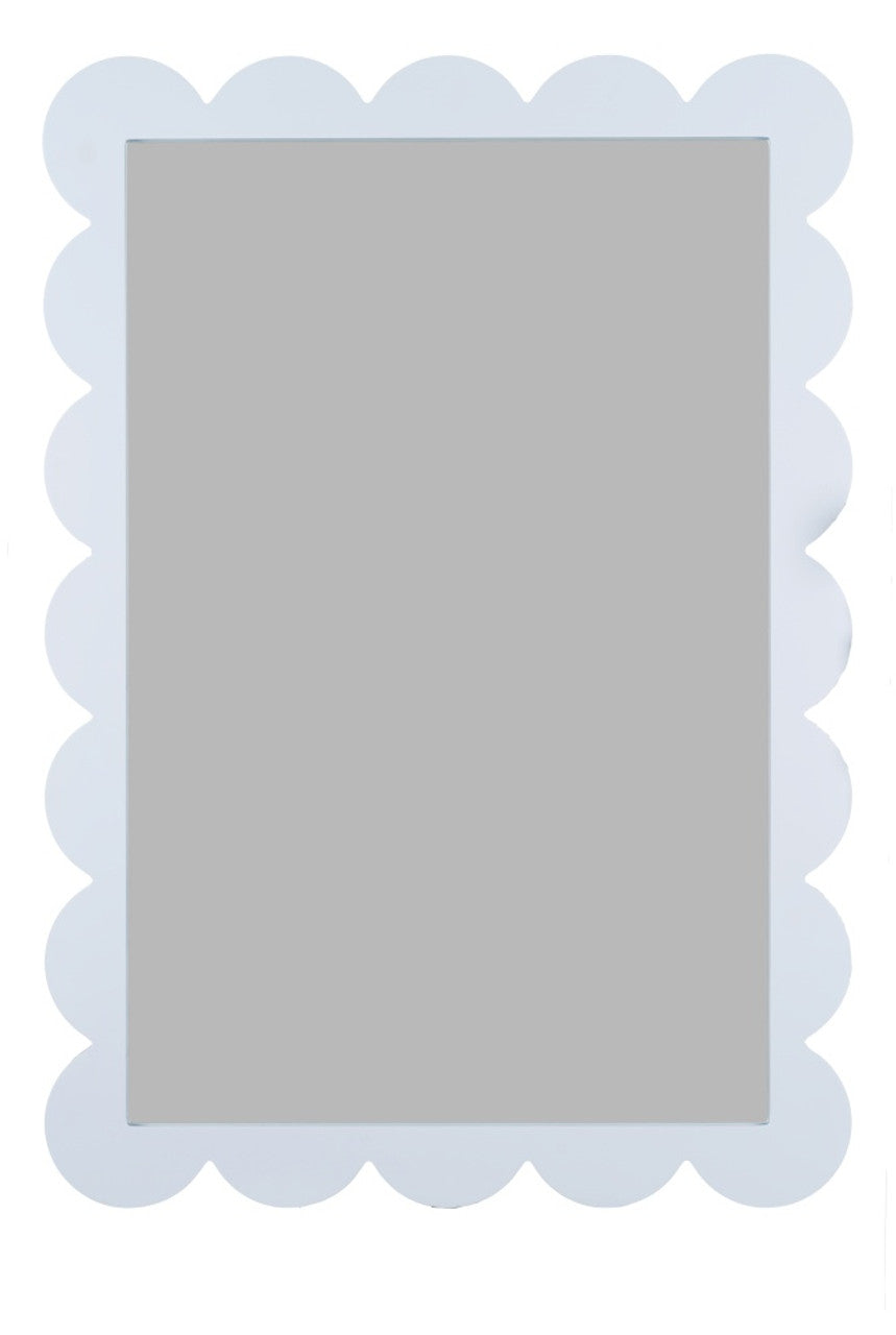 Cherie Wall Mirror in French Blue by Caitlin Wilson for Cooper Classics