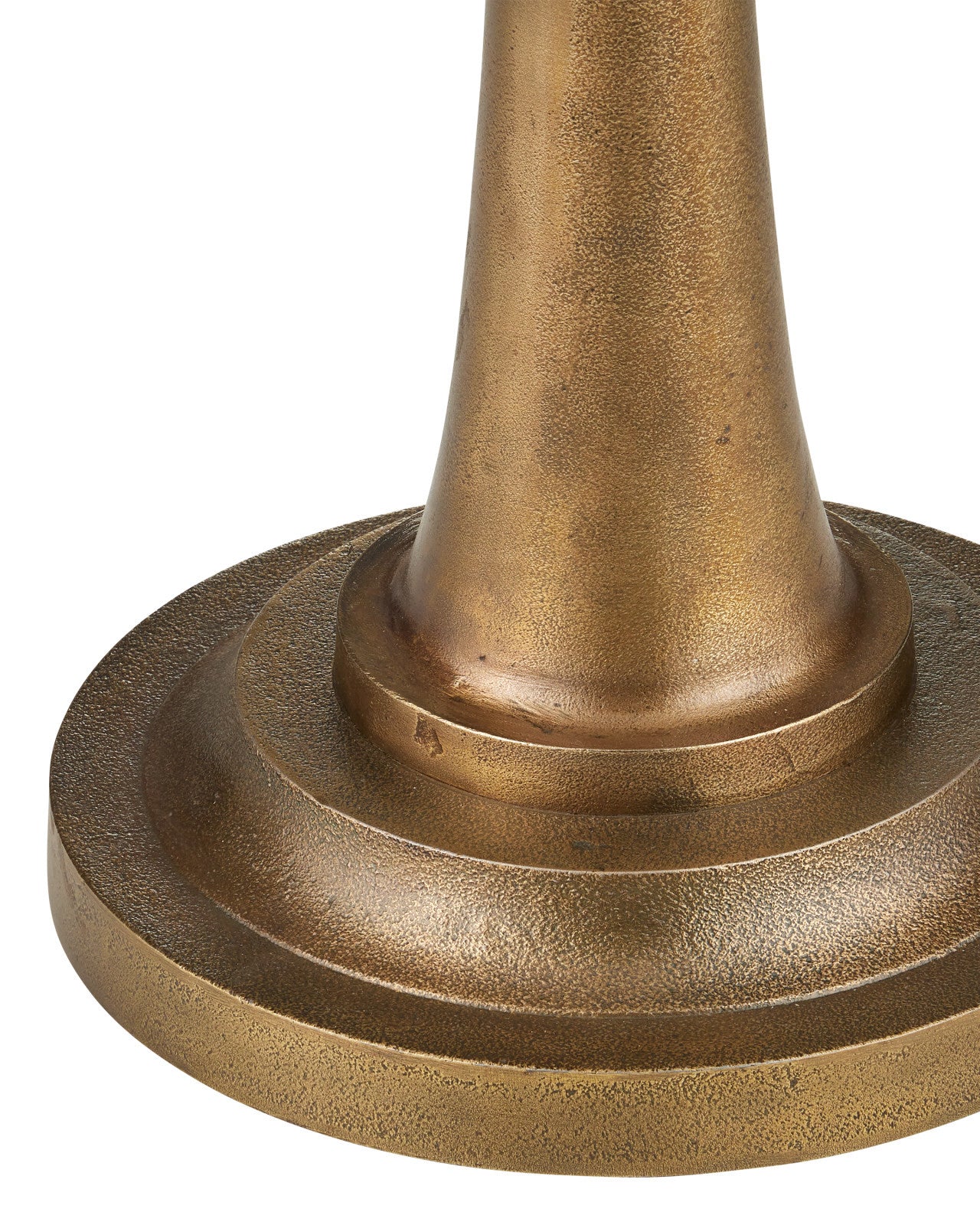 Currey & Company Boullee Antique Brass Cast Aluminum Floor Lamp