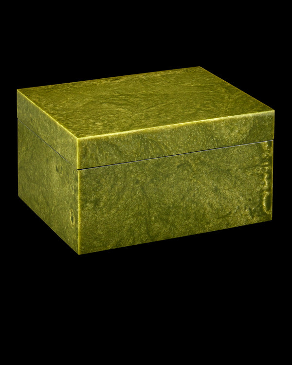 Currey & Company Rina Green Box