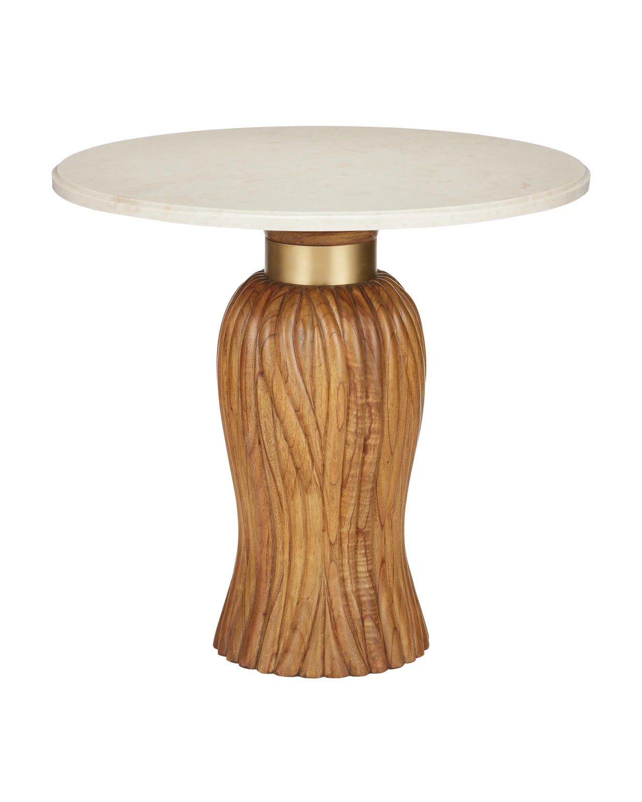 Currey & Company 32" Tassel Mindi Wood Entry Table