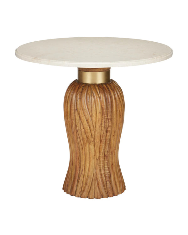 Currey & Company 32" Tassel Mindi Wood Entry Table
