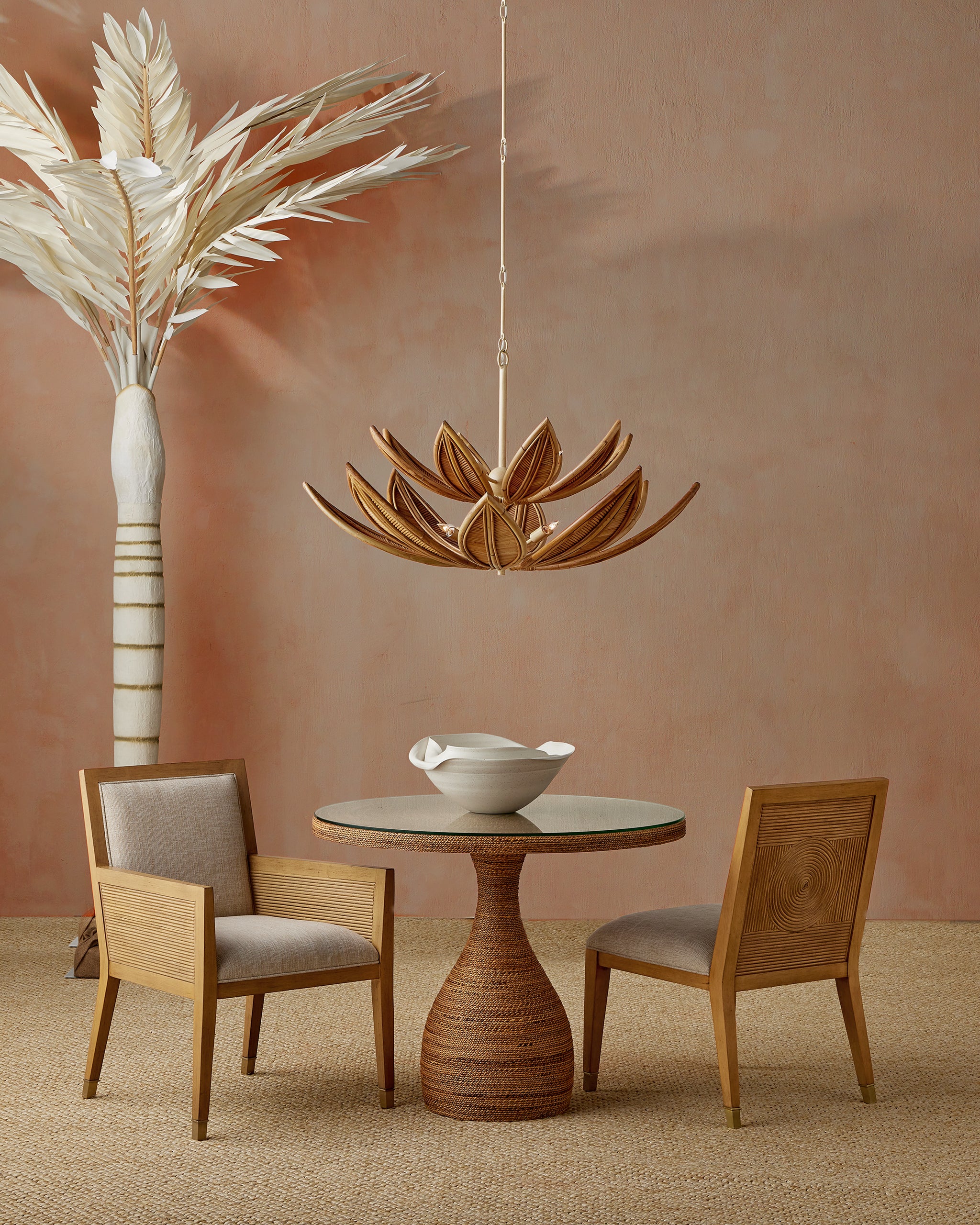 Currey & Company Cubana Two Tier Chandelier