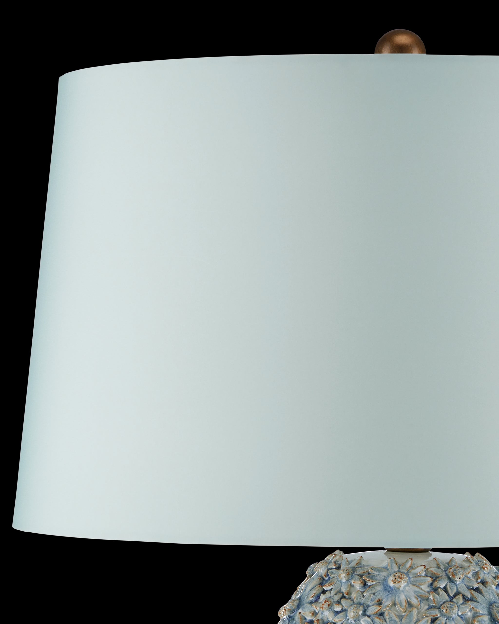 Currey & Company Jessamine Blue Table Lamp