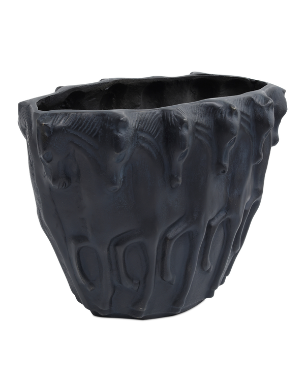 Currey And Company Dressage Oval Vase