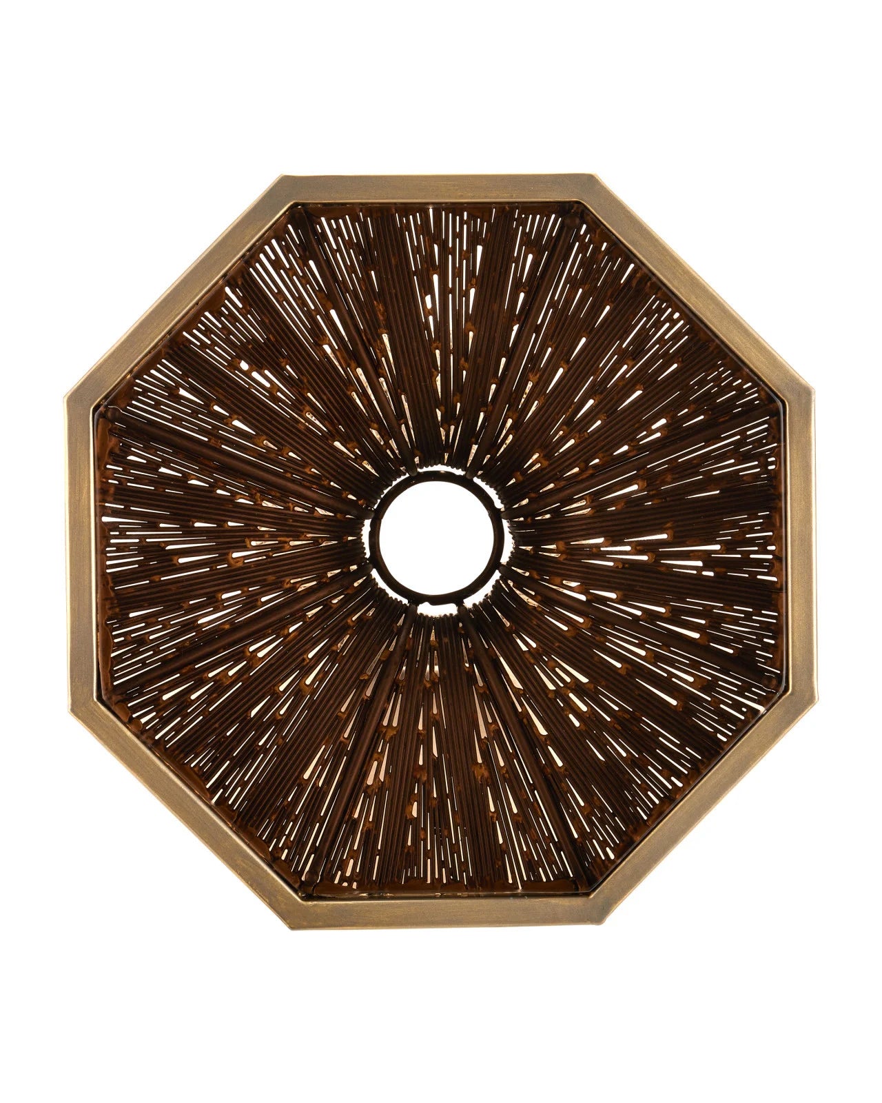 Currey & Company 25" Castor Metal Accent Table