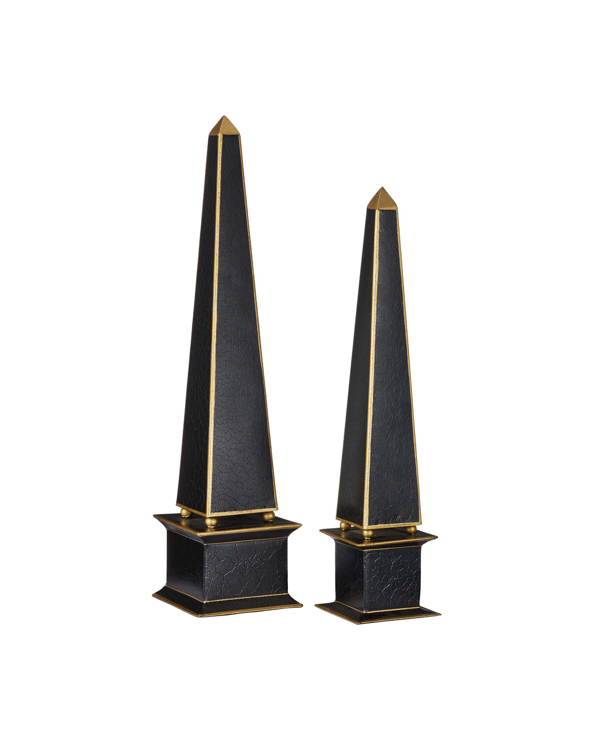Currey & Company Daphne Obelisk Set Of 2