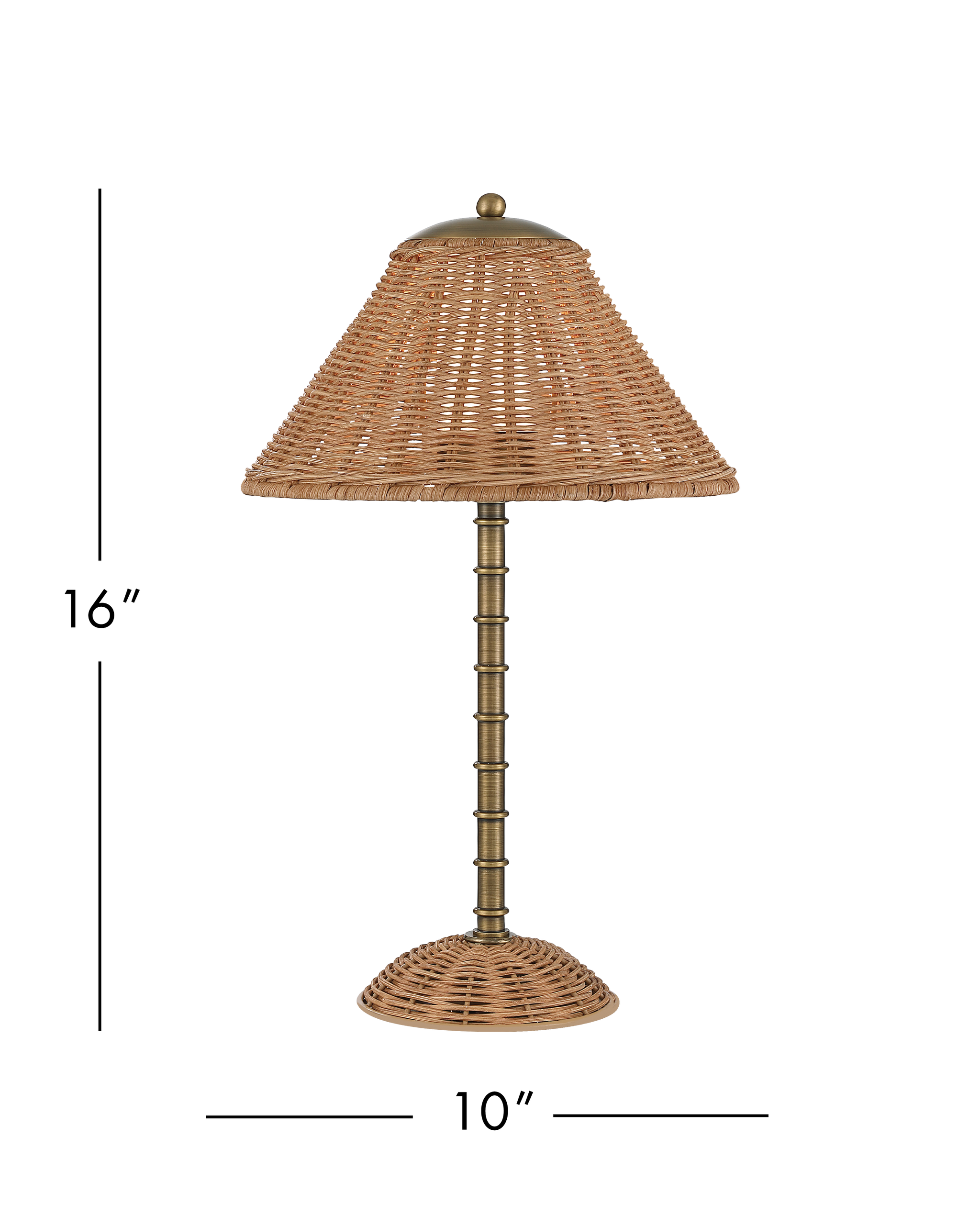 Currey & Company Skitter Cordless Table Lamp