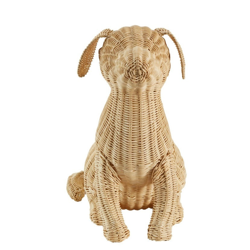 Chelsea House Amanda Lindroth Potcake Wicker Dog (Lg)