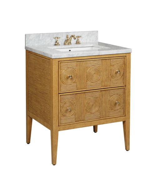 Currey and Company Santos 28" Bathroom Vanity