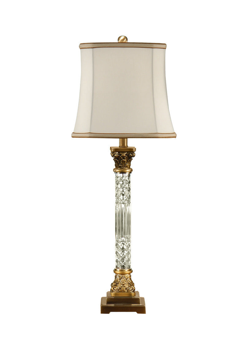 Wildwood Crystal Column Lamp