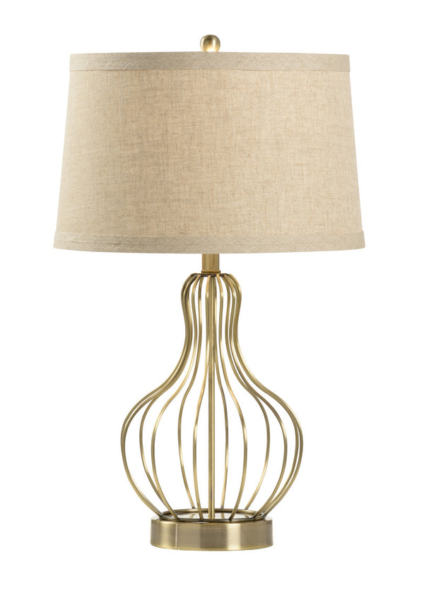 Wildwood Asher Antique Brass Lamp