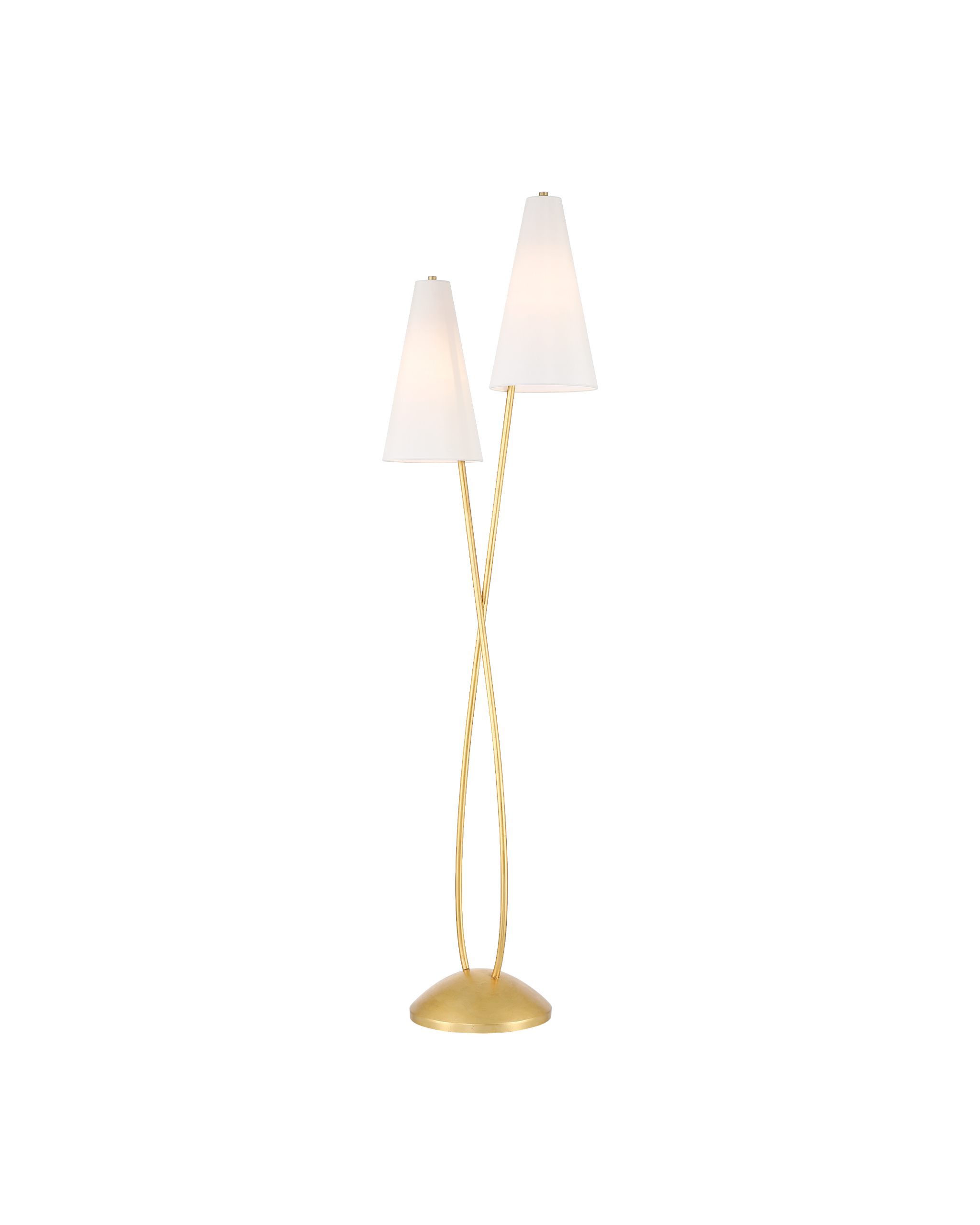 Currey & Company Pas De Deux Floor Lamp