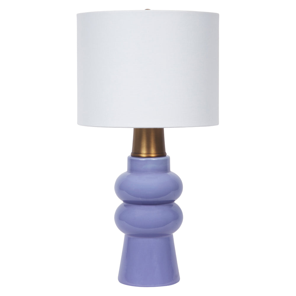 Old World Design Lavender Rhodes Lamp