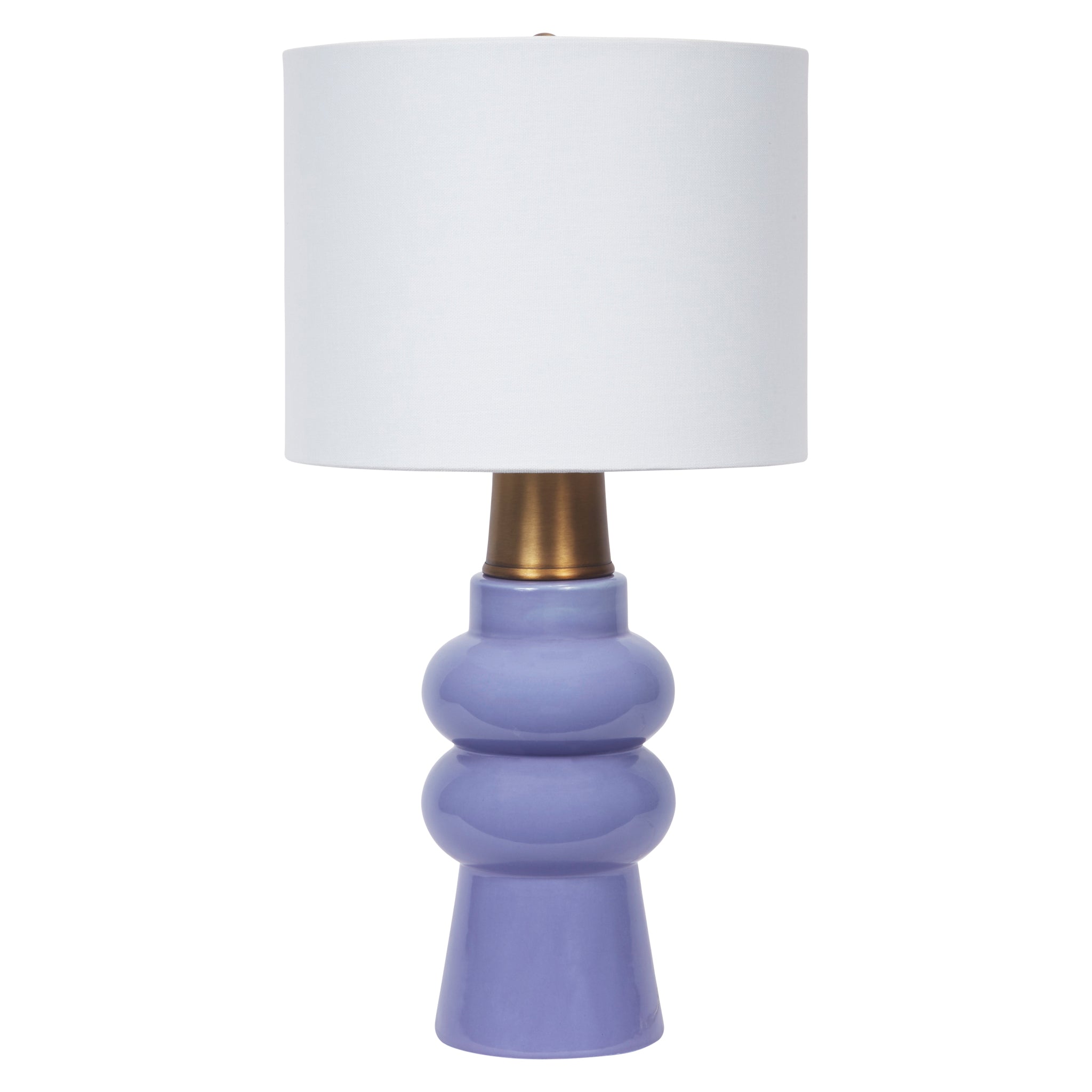 Old World Design Lavender Rhodes Lamp