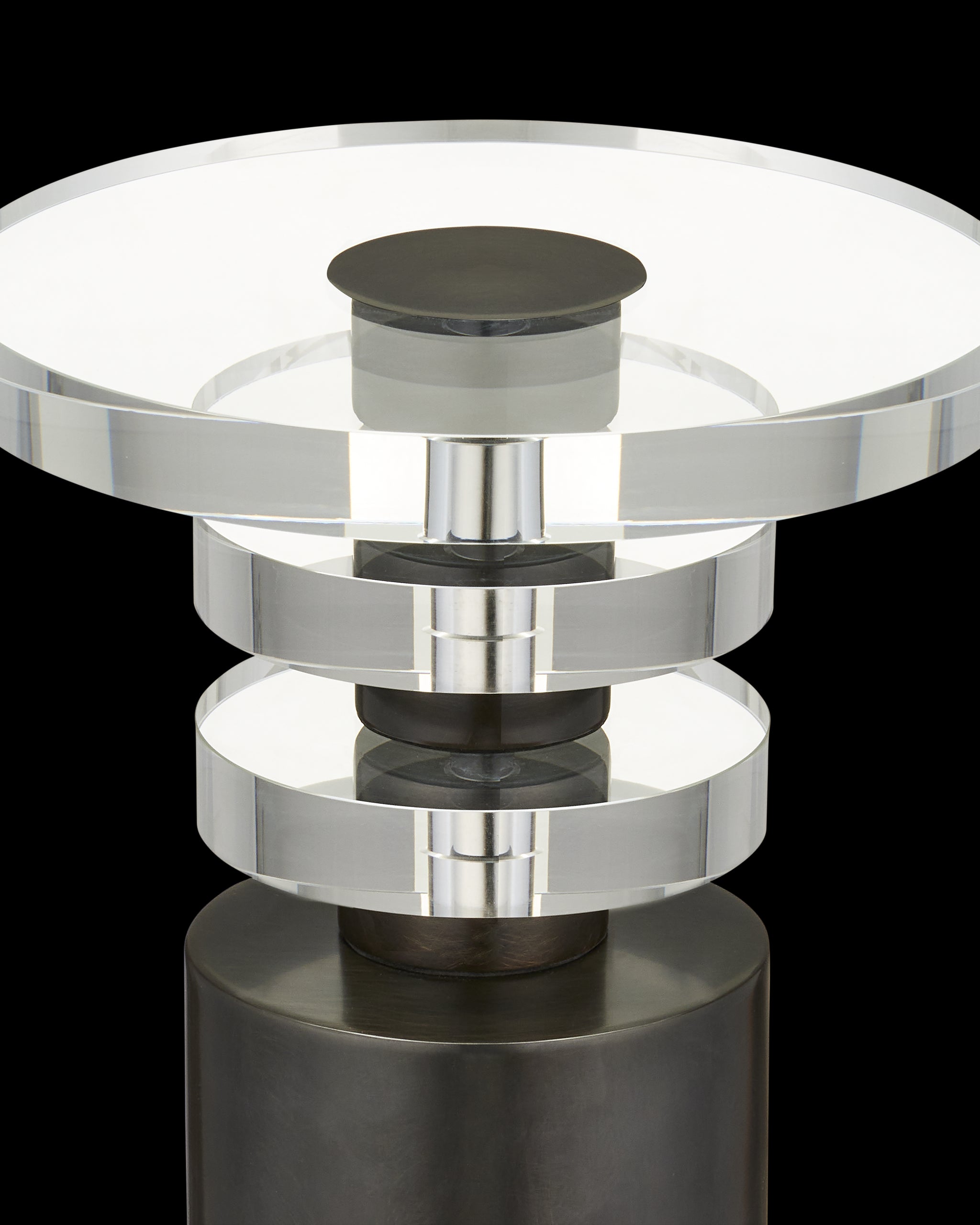 Currey & Company Shani Bronze Drinks Table