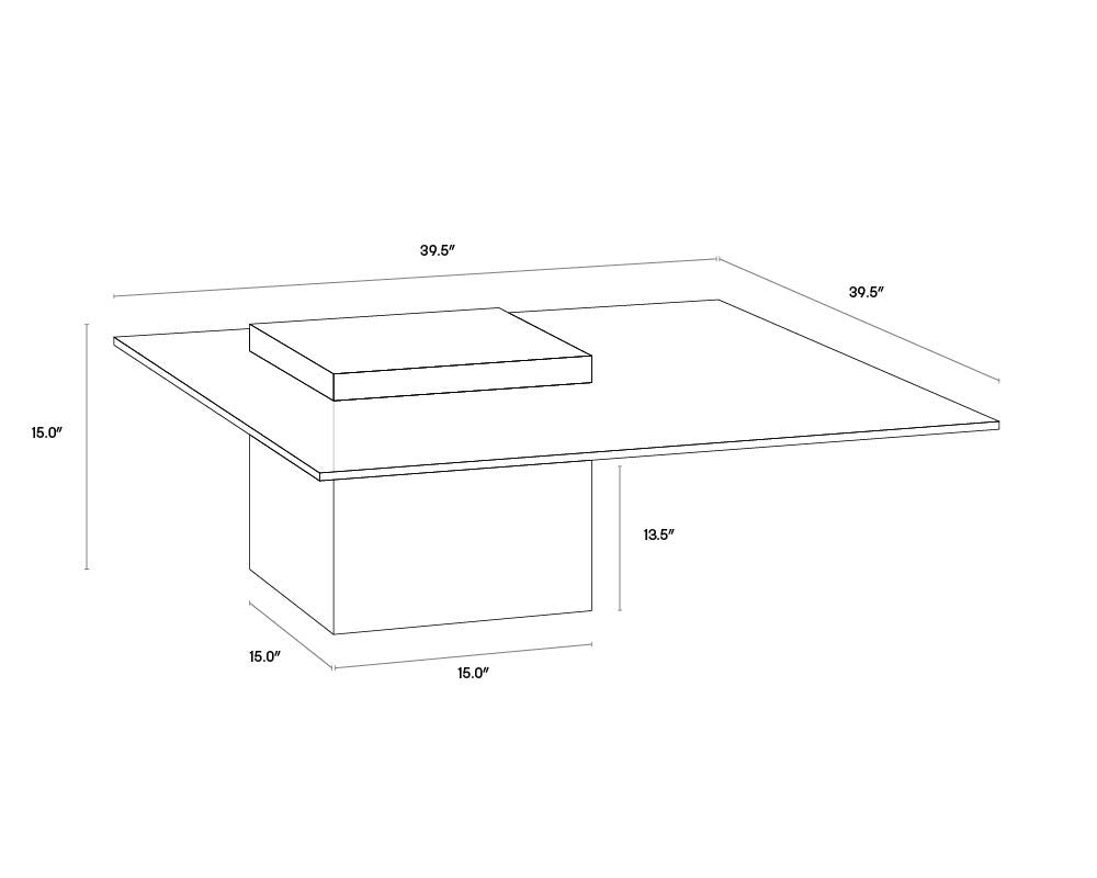 Sunpan Grange Coffee Table
