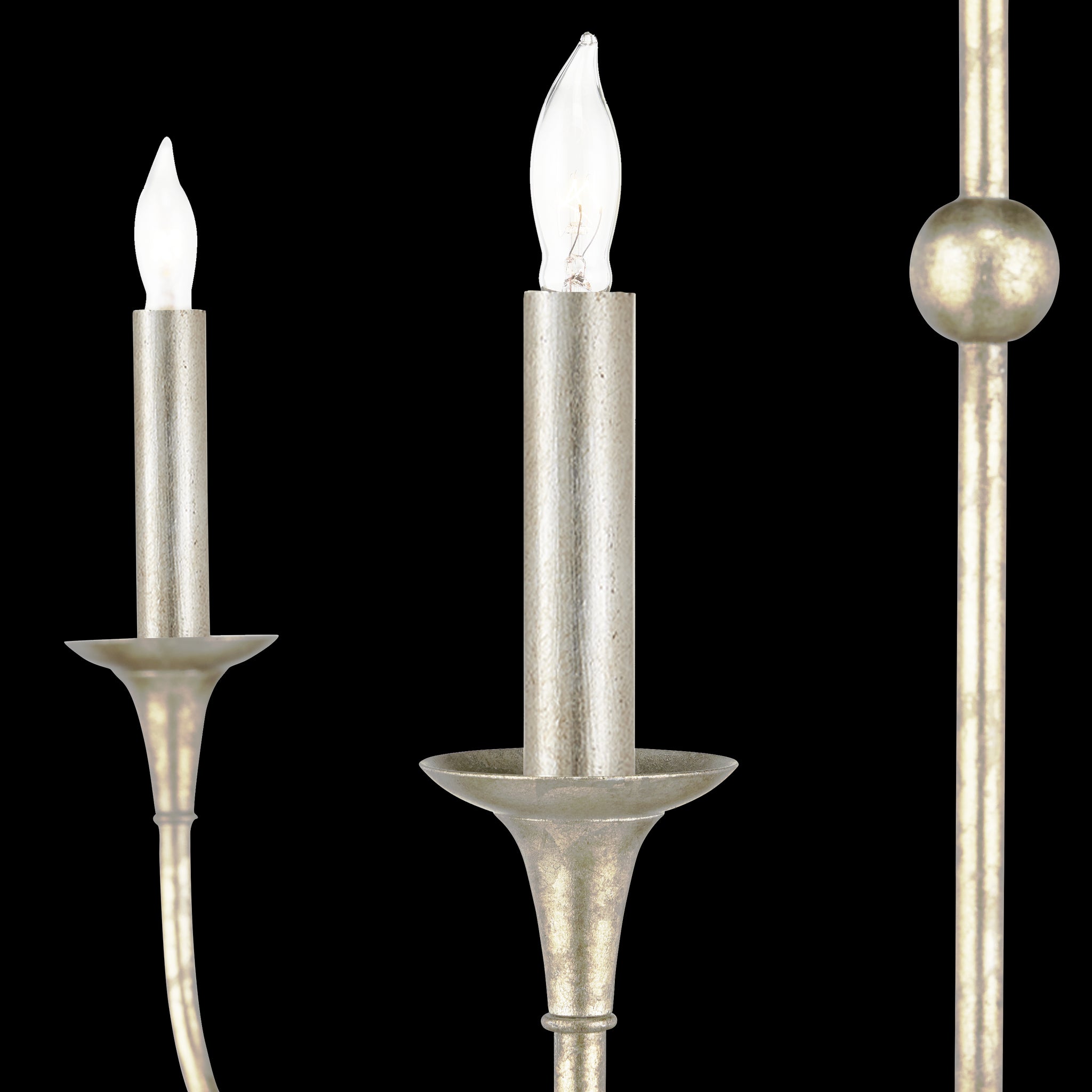 Currey & Company Nottaway Two Tier Champagne Chandelier