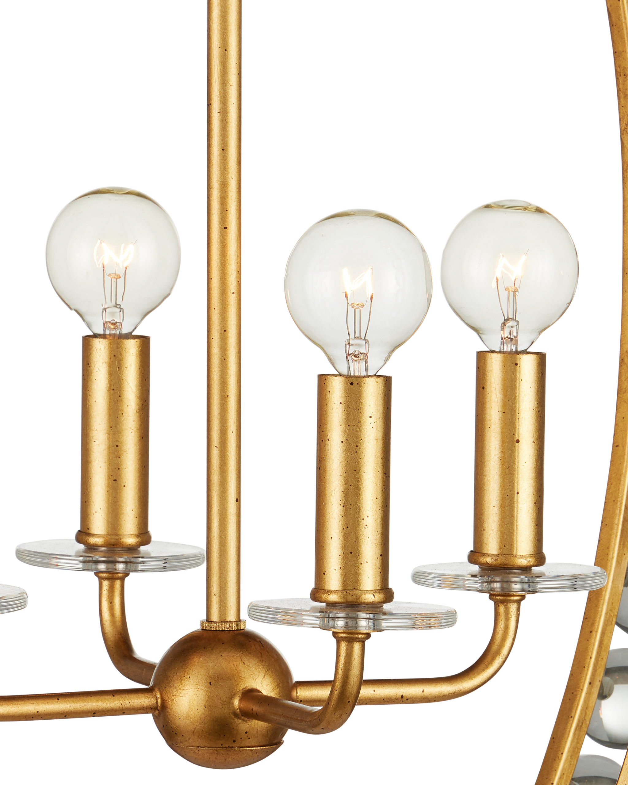 Currey & Company Amadora Teardrop Chandelier