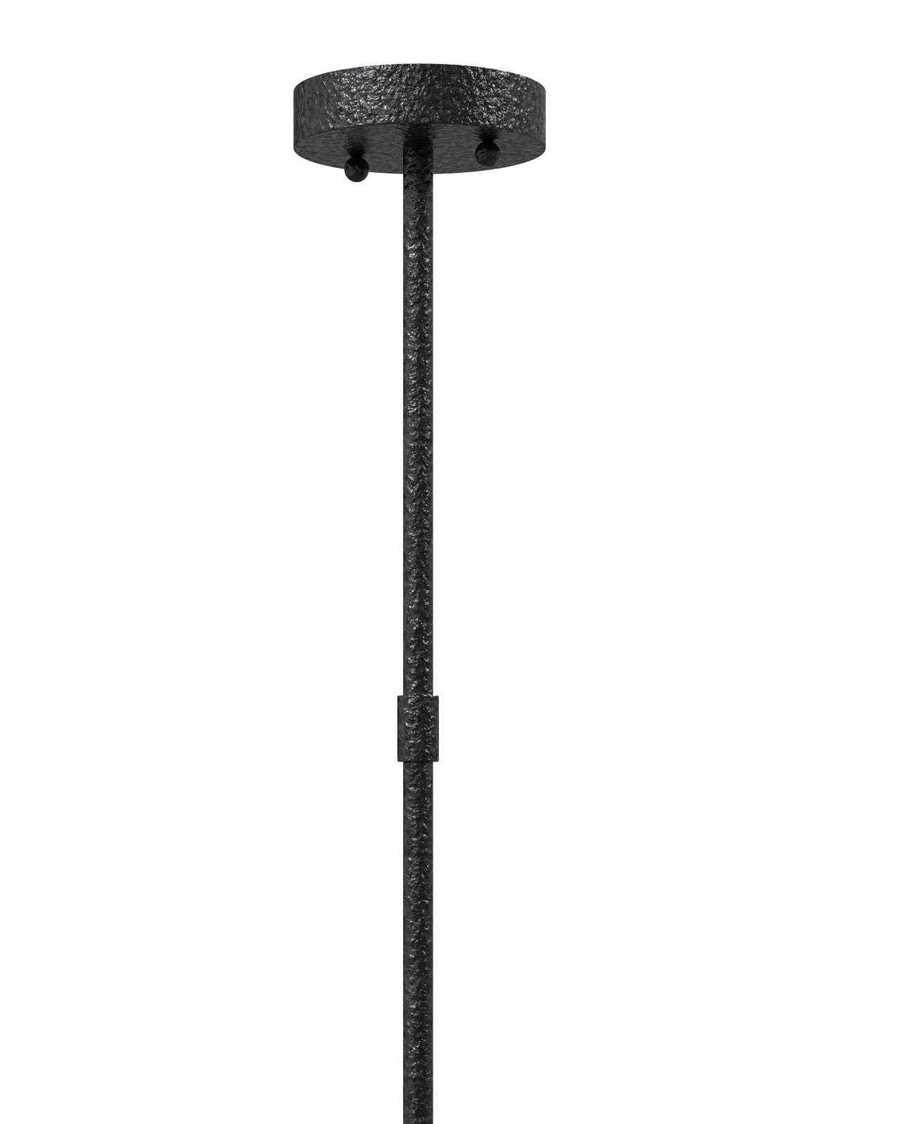 Currey & Company 39.75" X 26" X 26" Denison Large Black 1 Light Outdoor Lantern