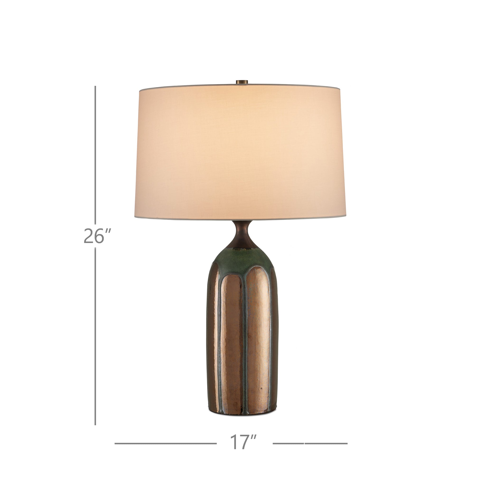 Currey & Company Cuprum Table Lamp