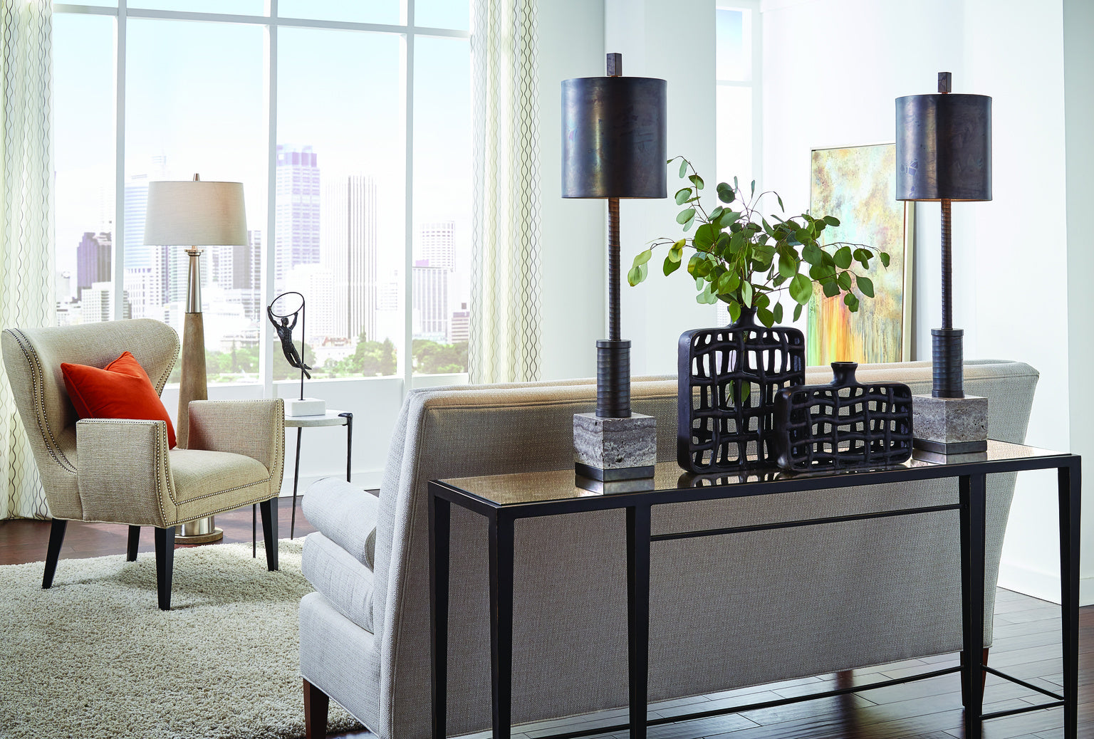 Wildwood Tate Side Table Steel