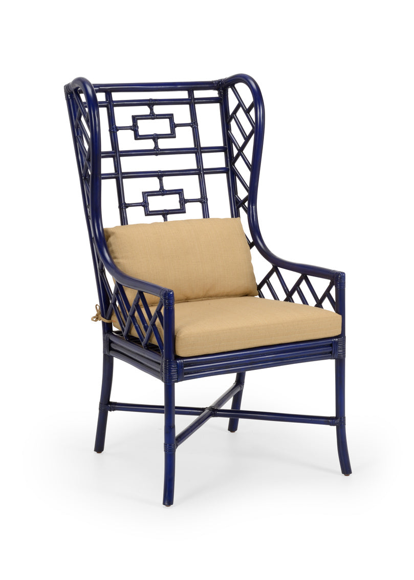 Wildwood Gwyneth Wing Chair Indigo
