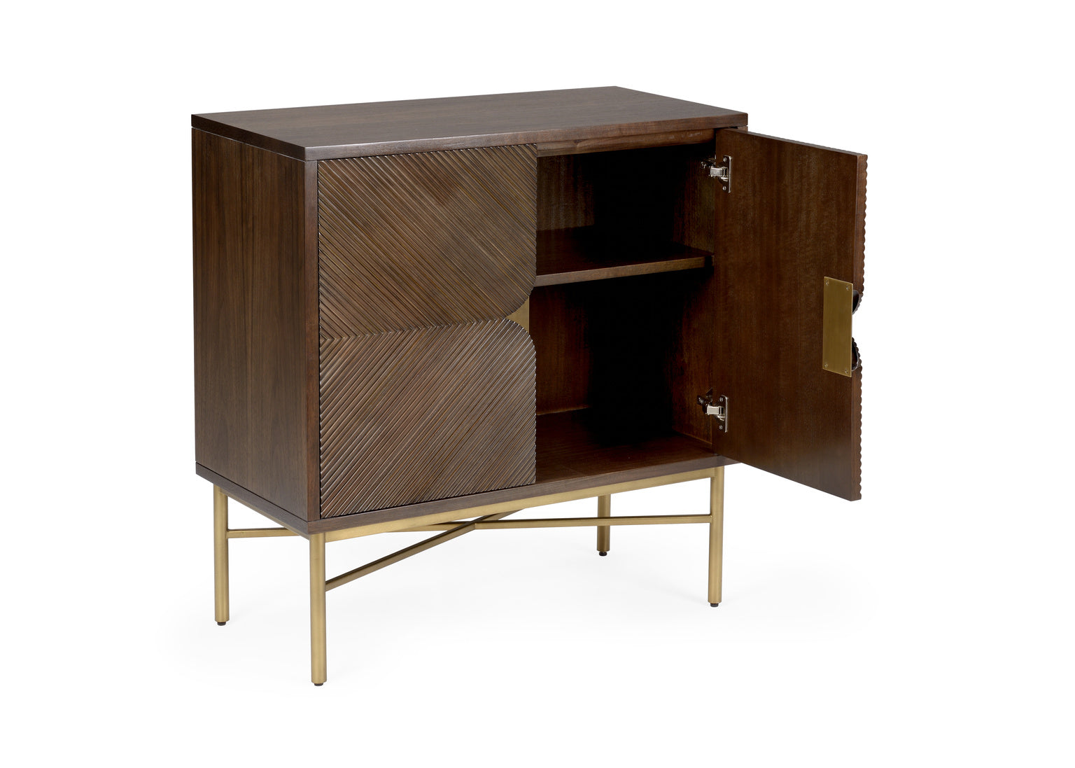 Wildwood Samana Black Walnut Cabinet