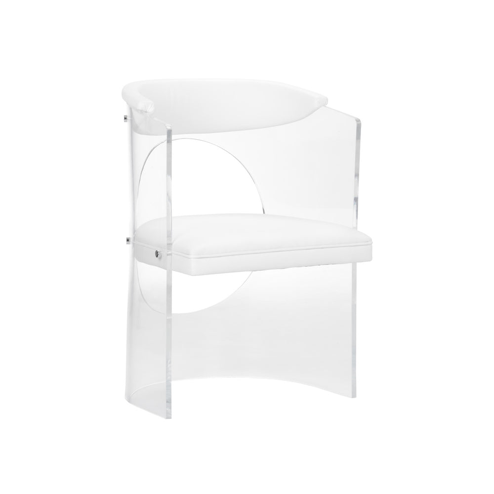 Wildwood Baran Barrel Back Acrylic Chair