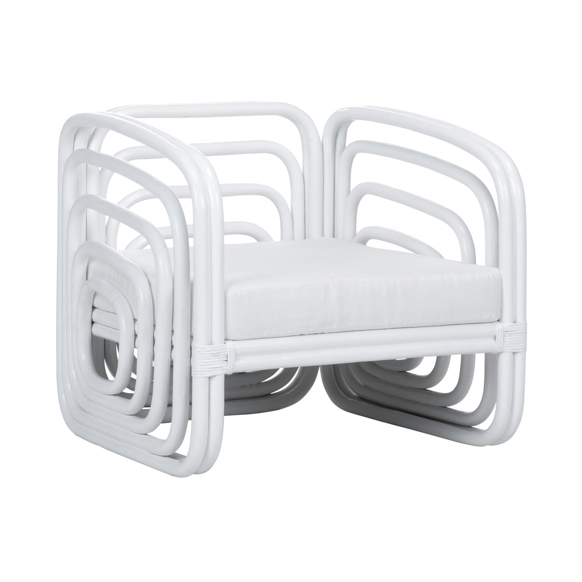 Wildwood Waterfall Tub Chair White