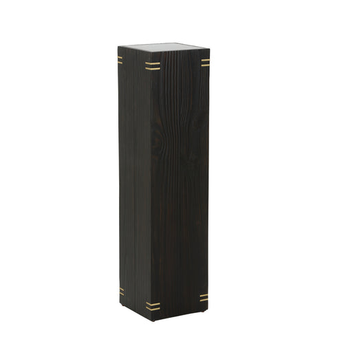 Wildwood Shou Sugi Ban Pedestal Tall