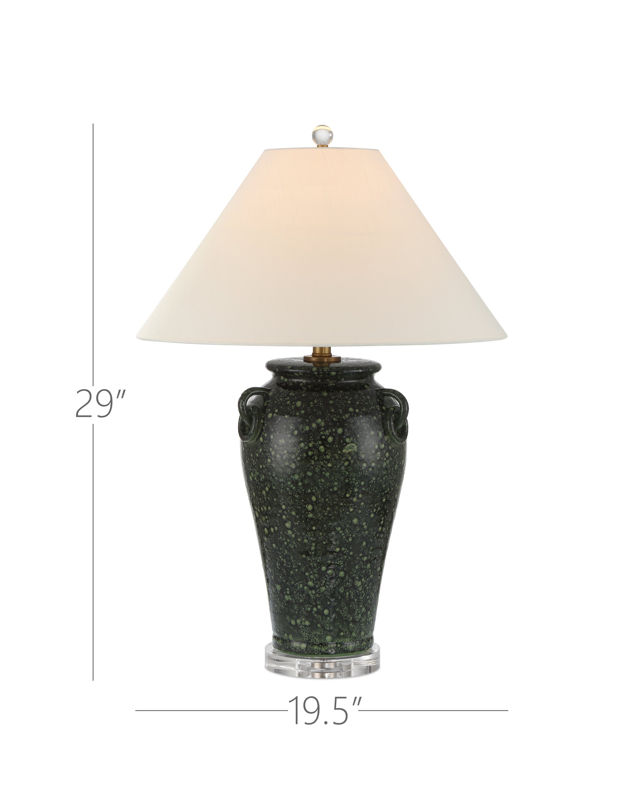 Currey & Company Junko Green Table Lamp