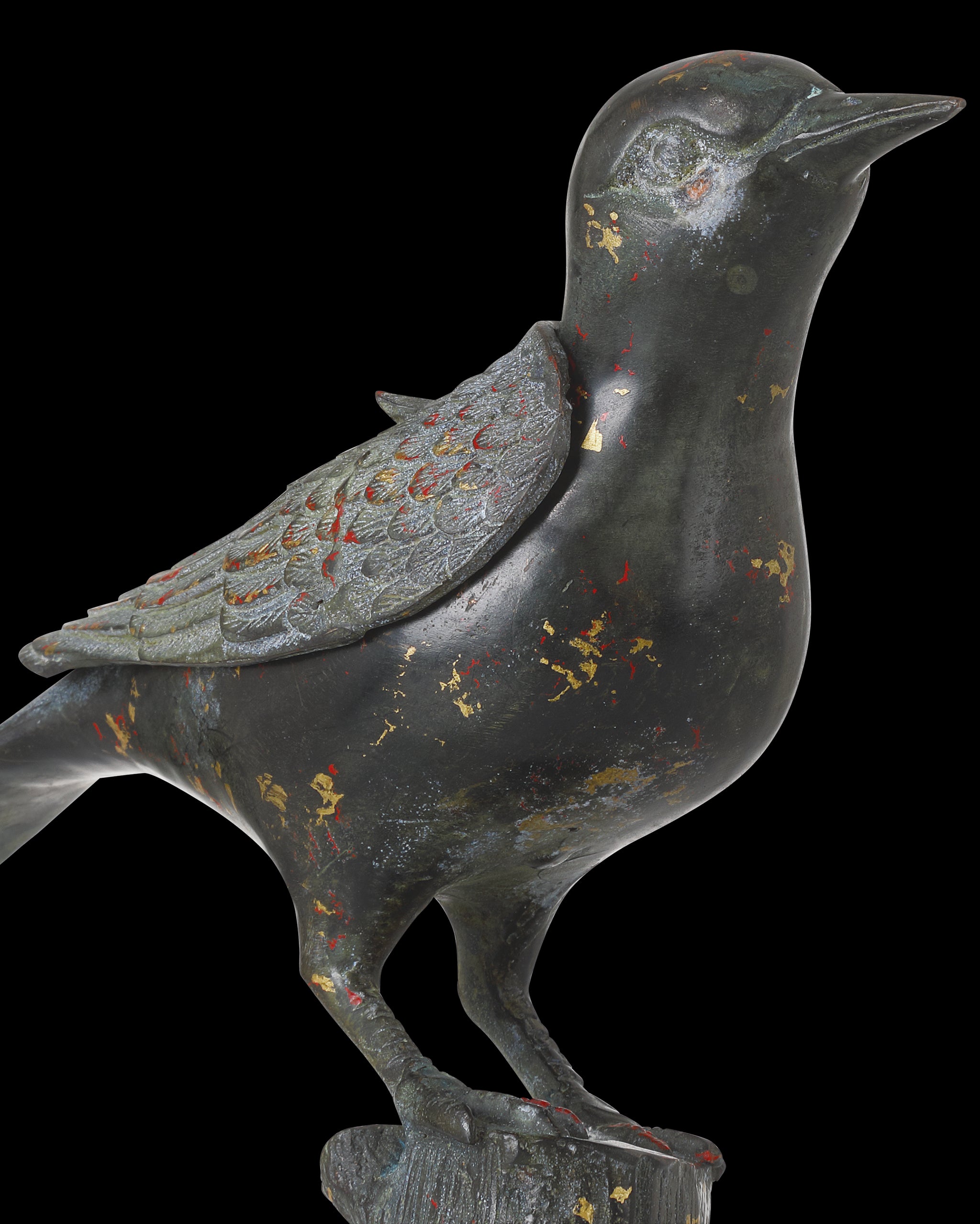Currey & Company Han Dynasty Bird Bronze