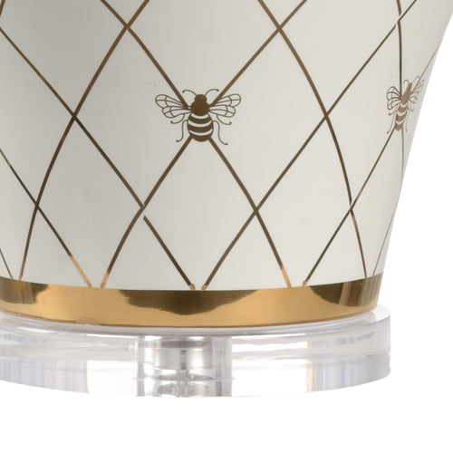 Chelsea House Ginger Jar Lamp White