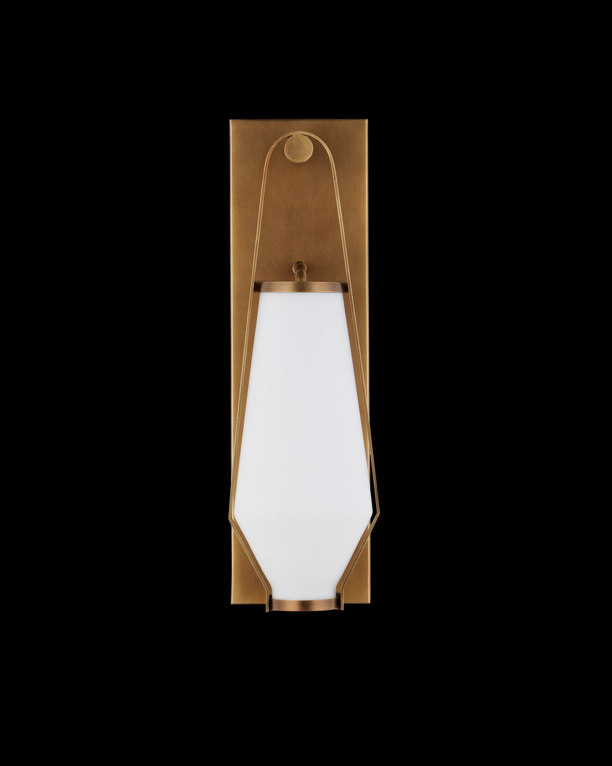 Currey & Company Brompton Brass Bath Wall Sconce
