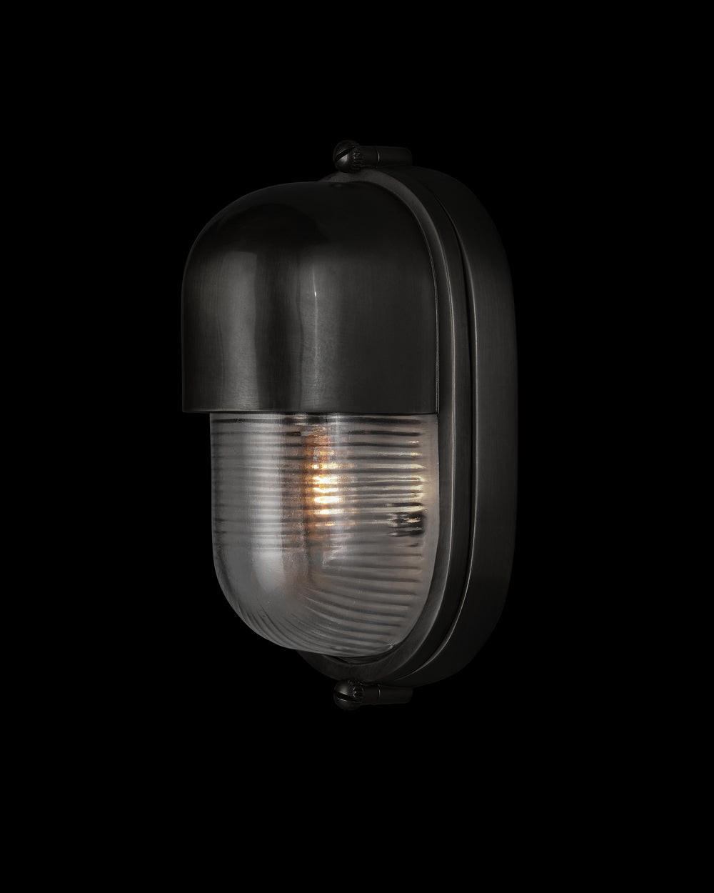 Currey & Company Maritime Black Outdoor Wall Sconce