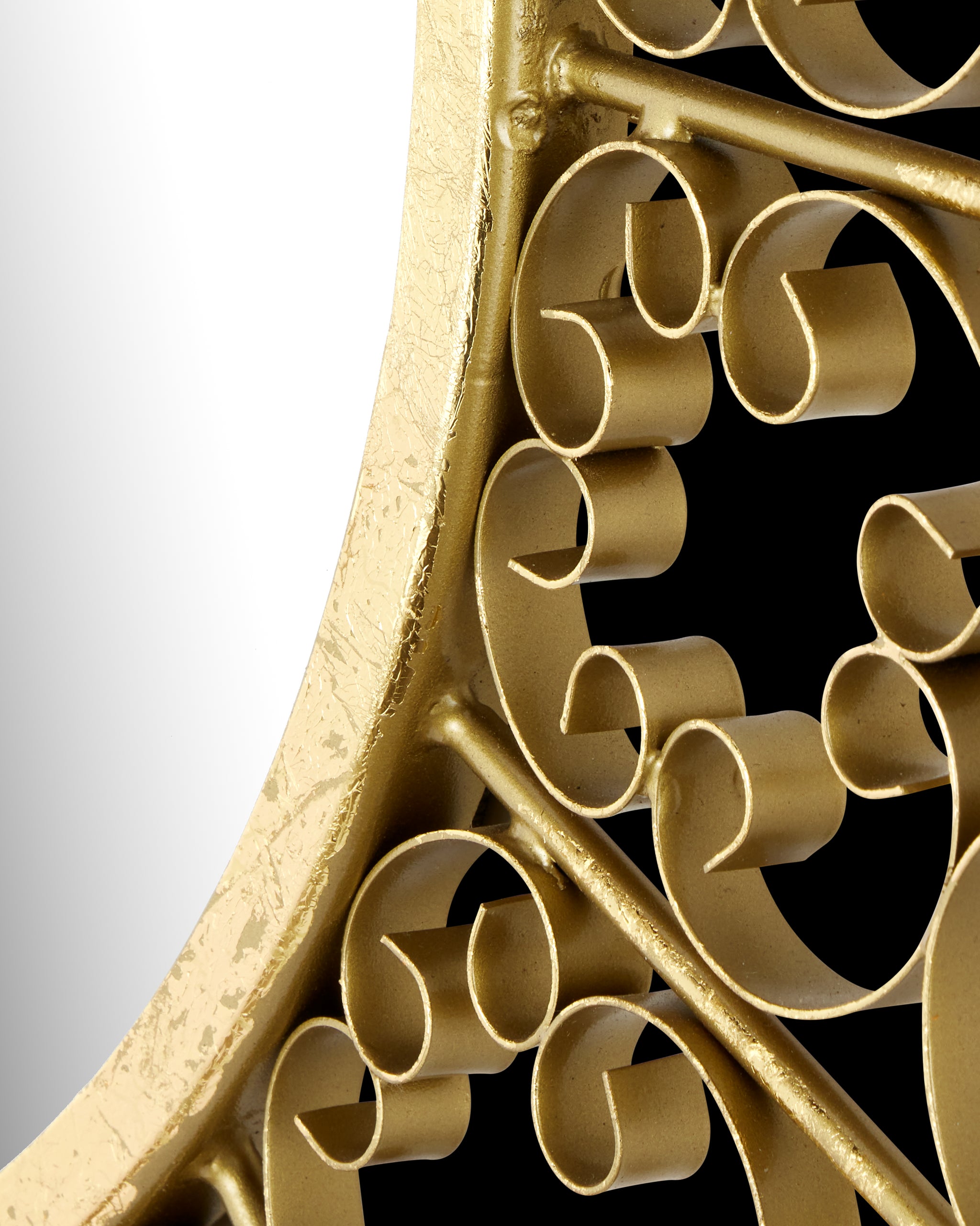 Currey & Company Levain Round Mirror