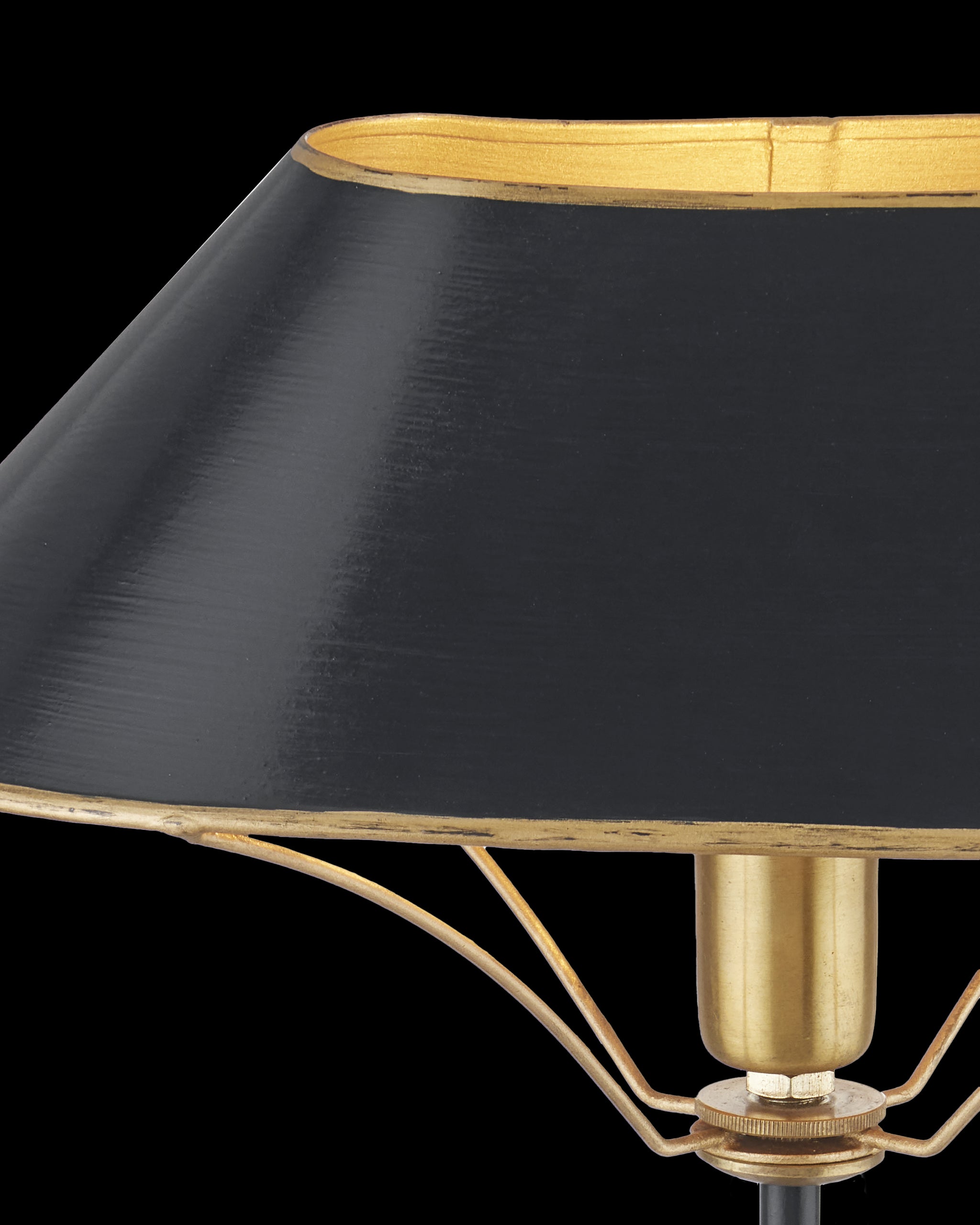 Currey & Company Daphne Black Table Lamp