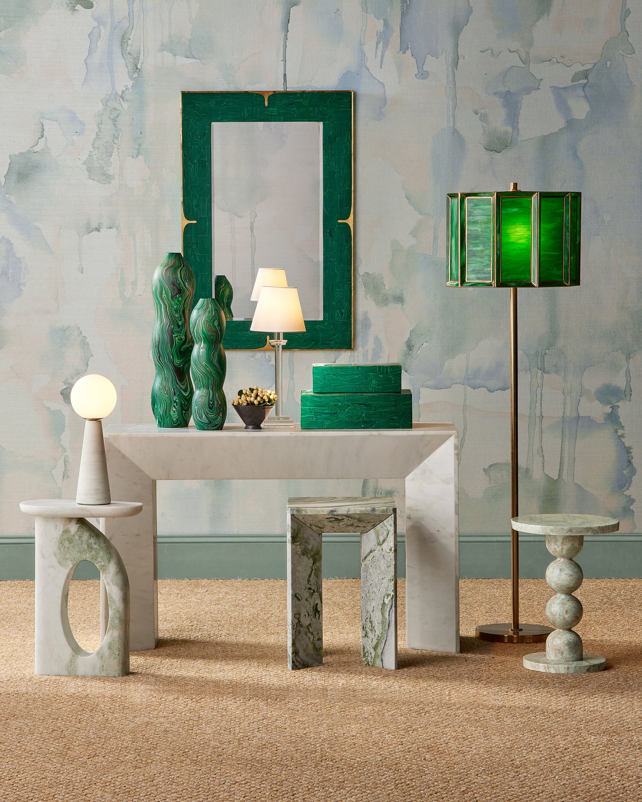 Currey & Company Fireside Console Table