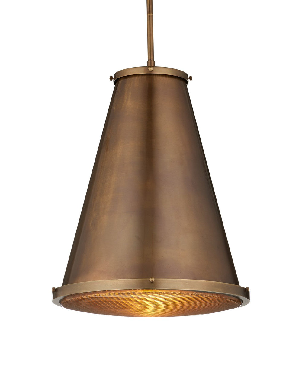 Currey & Company Seafarer 15" 1 Light Pendant