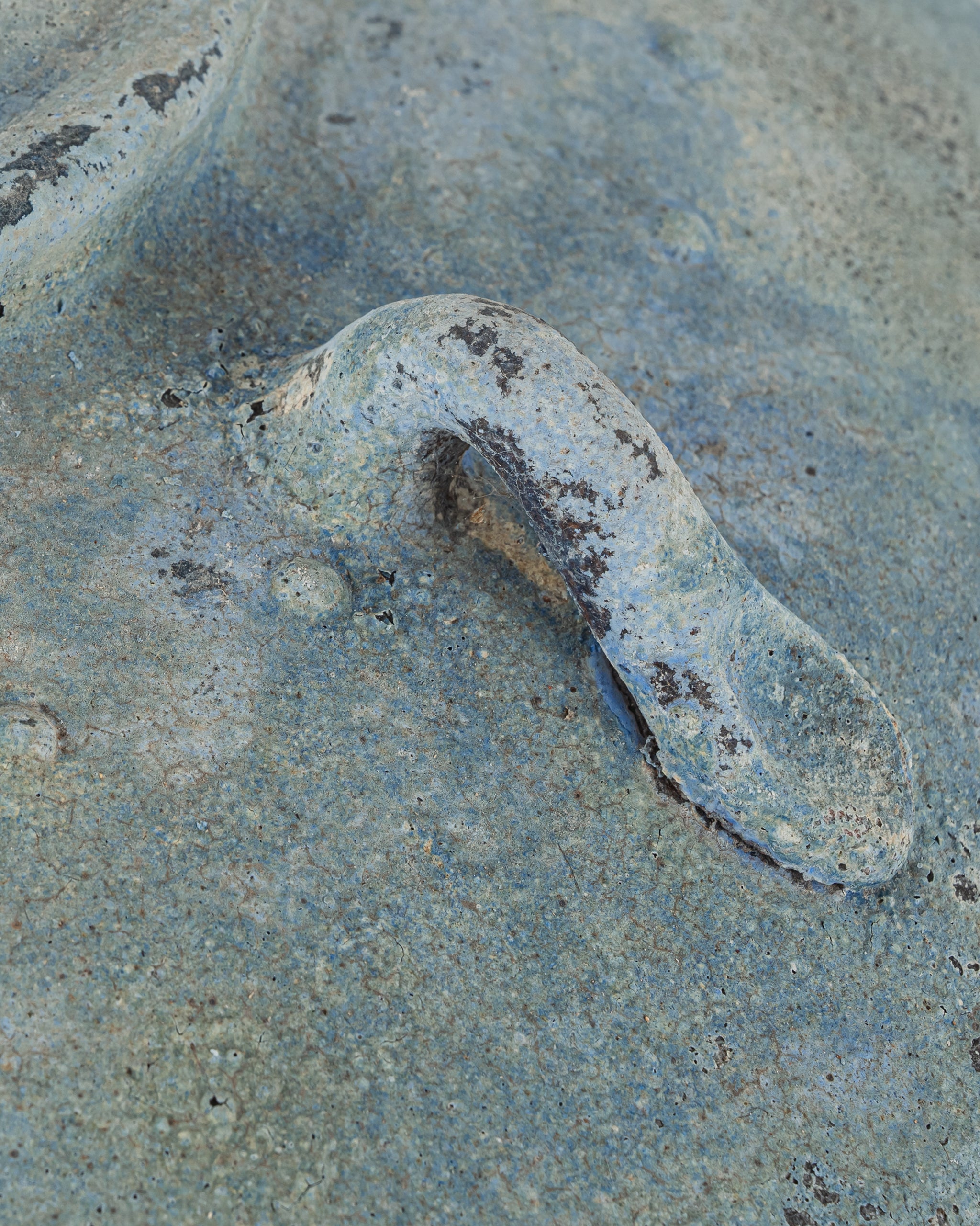 Currey & Company Catania Antique Blue Drip Table Lamp