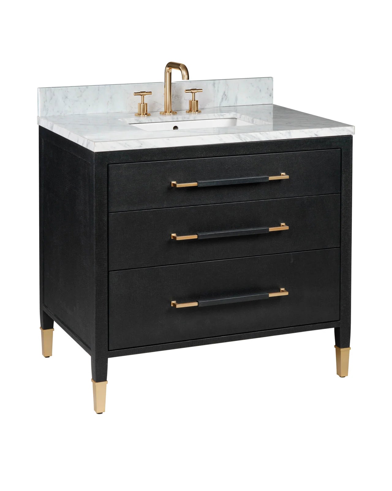 Currey and Company Verona Linen Bathroom Vanity