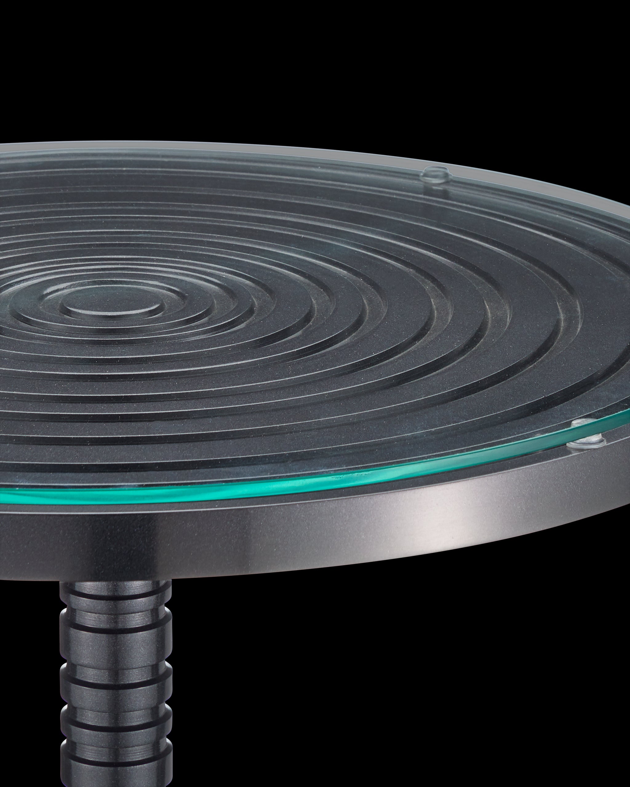 Currey & Company Erno Black Accent Table