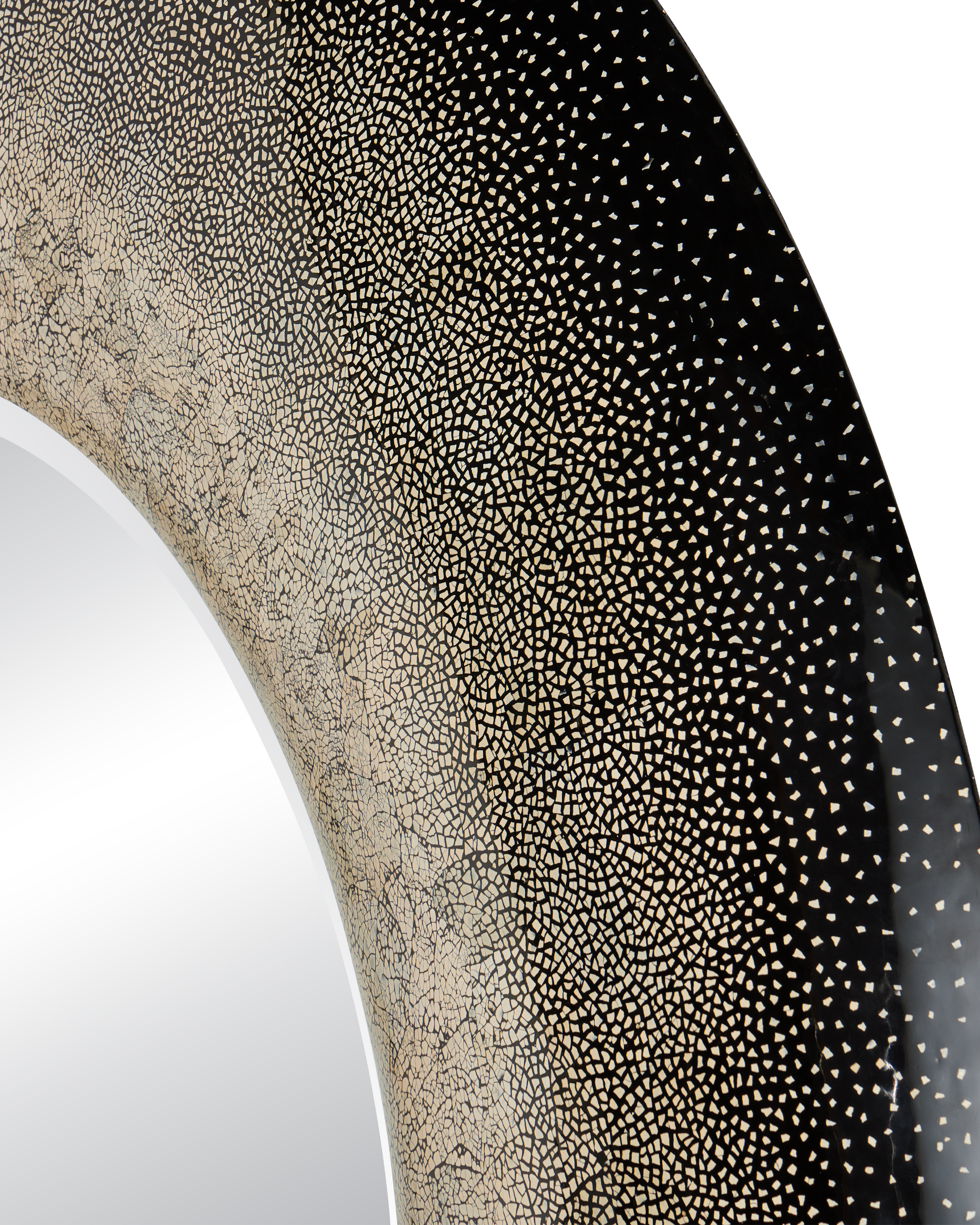 Currey & Company Tessera Round Mirror
