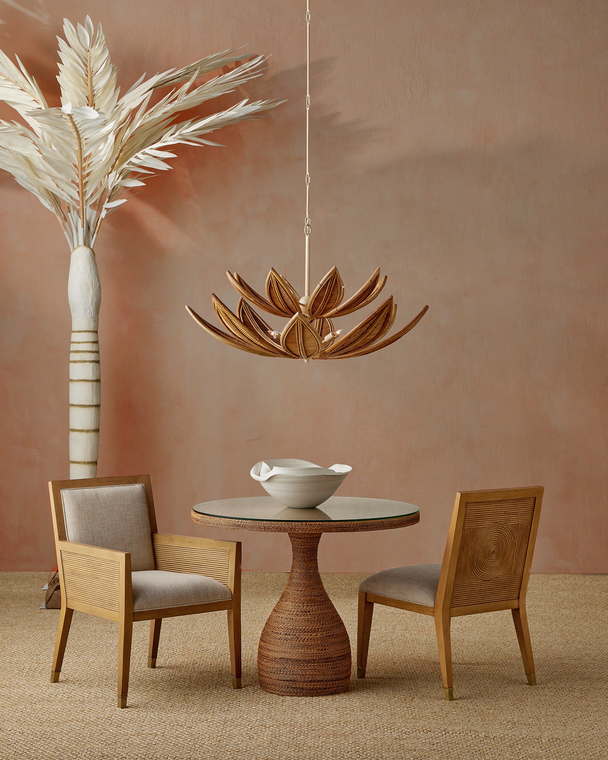 Currey & Company Cubana Two Tier Chandelier