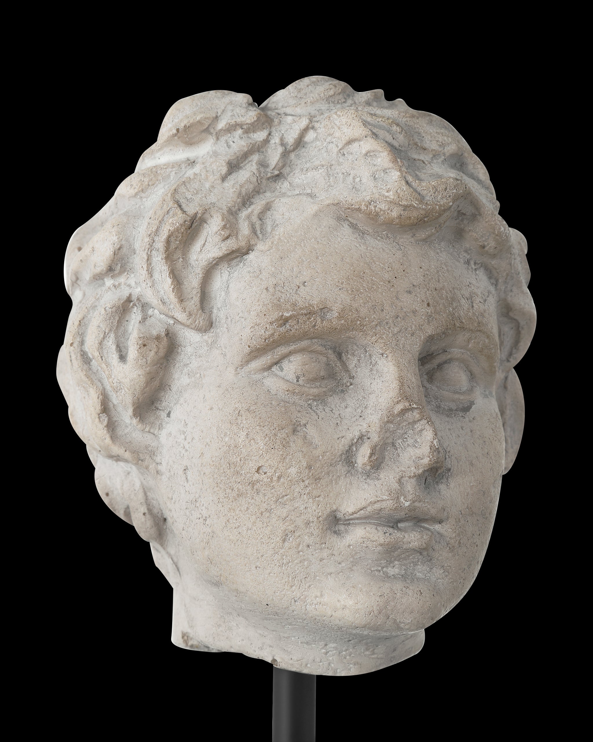 Currey & Company Venus Head On Stand Set Of 2