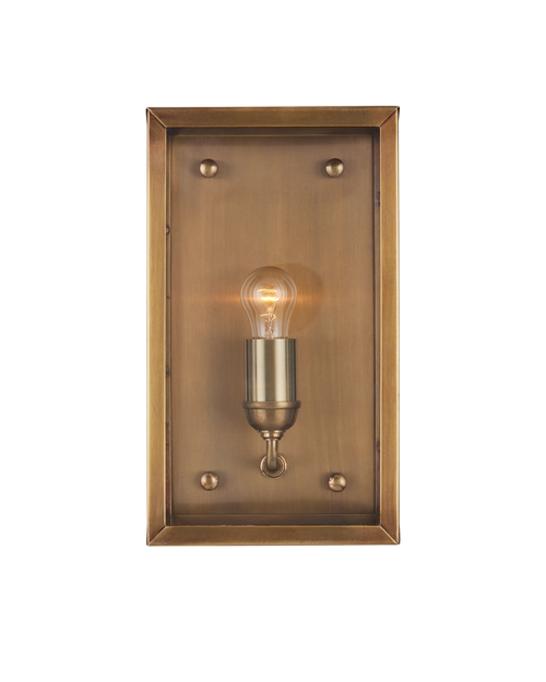 Currey & Company Royster Brass Outdoor Wall Sconce