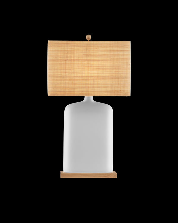 Currey & Company Musing White Table Lamp