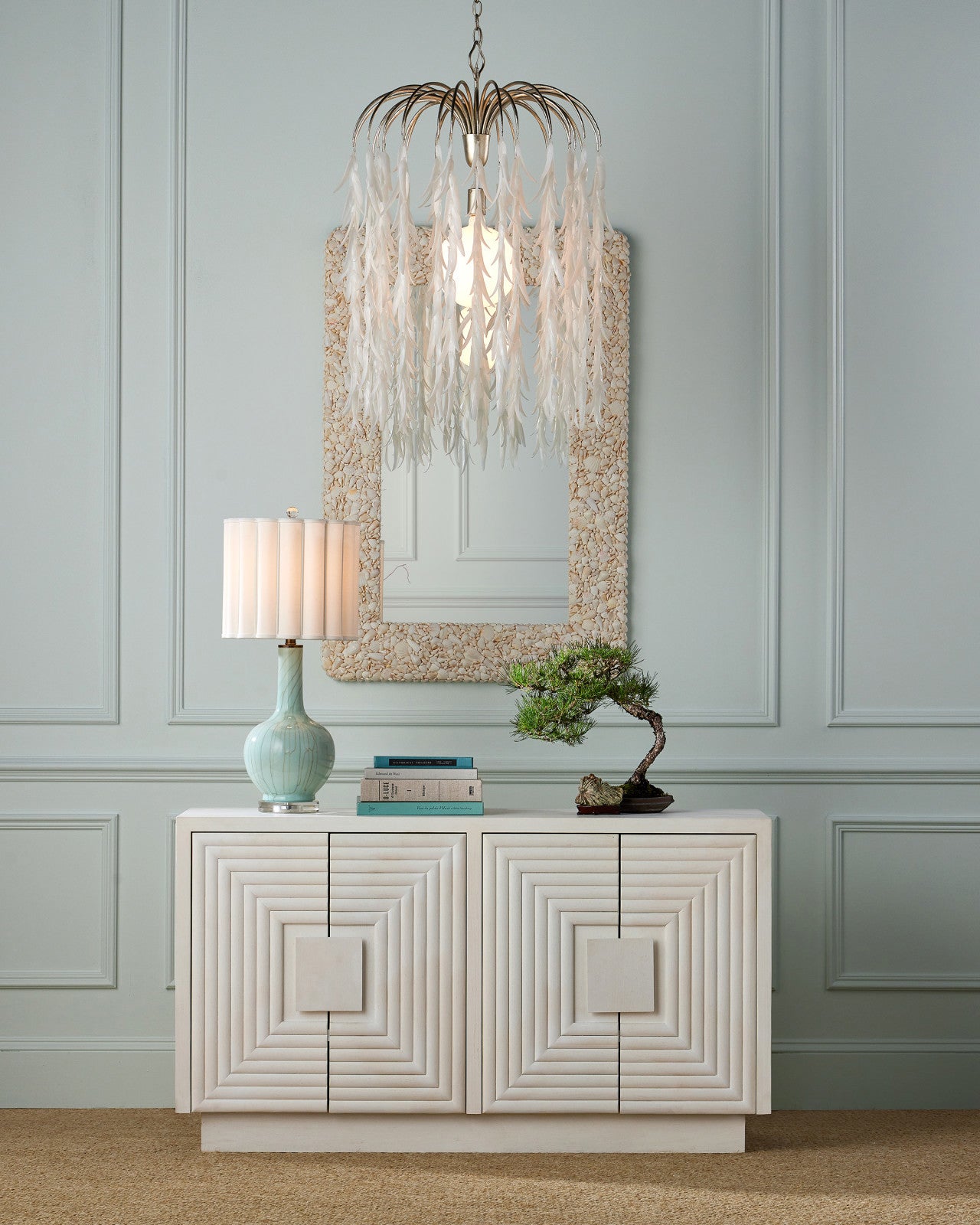 Currey & Company Glen Arbor 28" 1 Light Pendant