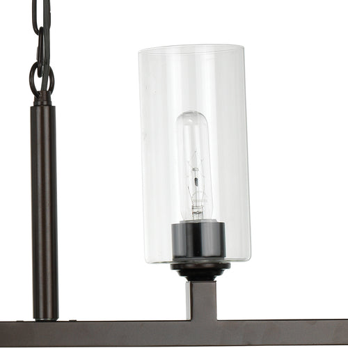 Jamie Young Linear 6 Light Chandelier